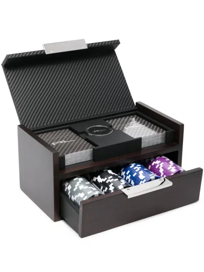 Polo Ralph Lauren Sutton Poker Set In Black