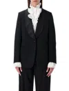Polo Ralph Lauren Sutton Smoking Blazer In Black