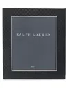 Polo Ralph Lauren Sutton Striped Photo Frame In Black