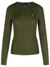 Polo Ralph Lauren Cable-knit Cotton Crewneck Sweater