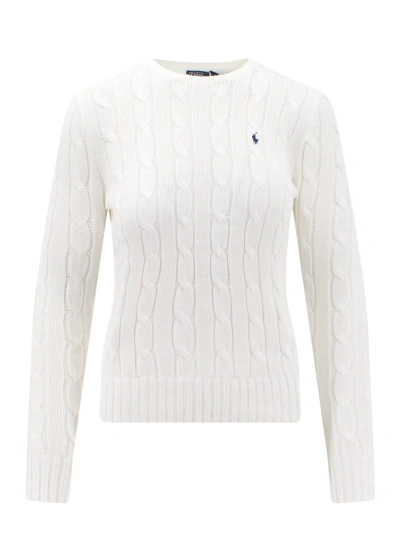 Polo Ralph Lauren Sweater In Bianco