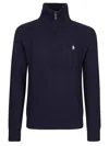Polo Ralph Lauren Wool And Cashmere Cable Knit Jumper In Black