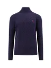 Polo Ralph Lauren Roll-neck Sweater In Blue