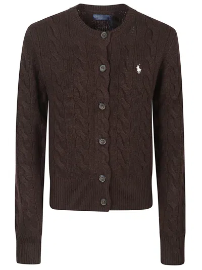 Polo Ralph Lauren Sweater In Brown