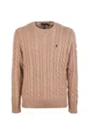 Polo Ralph Lauren Sweater In Brown