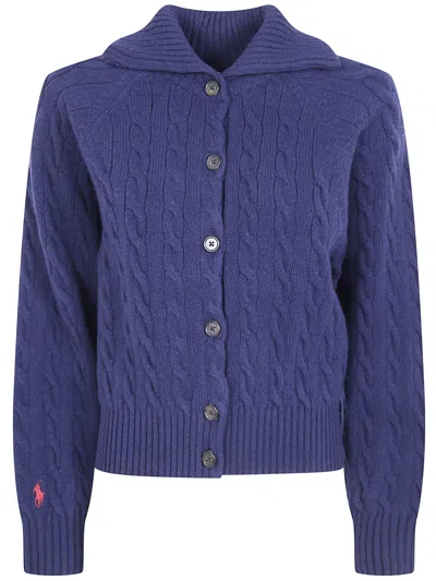 Polo Ralph Lauren Sweater Cardigan In Blue