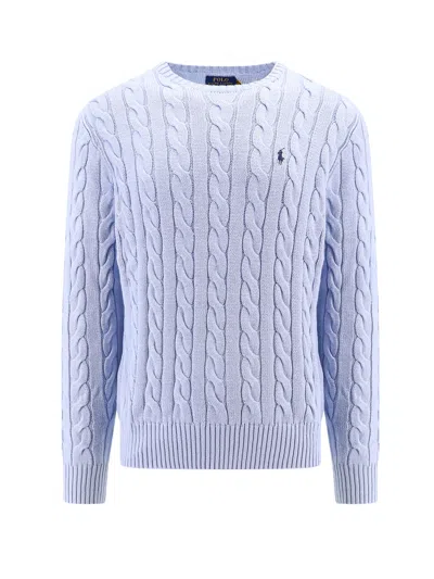 Polo Ralph Lauren Sweater In Clear Blue