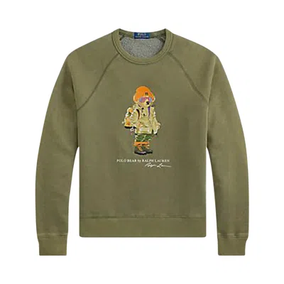 Pre-owned Polo Ralph Lauren Sweater 'cruise Olive' | Green | Men's Size M