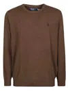 Polo Ralph Lauren Sweater In Dark Chestnut Heather