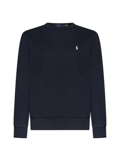 Polo Ralph Lauren Sweater In Faded Black Canvas