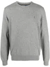 Polo Ralph Lauren Pony Sweater In Gray