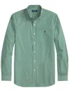 Polo Ralph Lauren Shirt Striped Pattern Collar Button-down In Green
