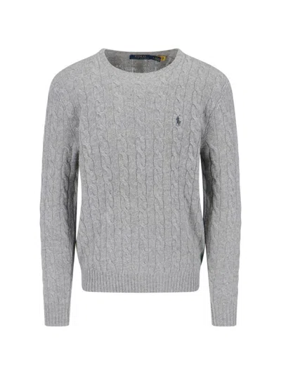 Polo Ralph Lauren Men's Wool Sweater Grey