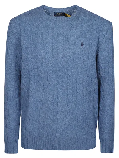 Polo Ralph Lauren Sweater In Harbor Mist Heather