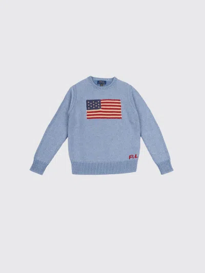 Polo Ralph Lauren Sweater Kids In Blue