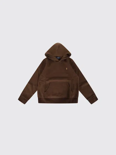 Polo Ralph Lauren Sweater Kids Color Brown