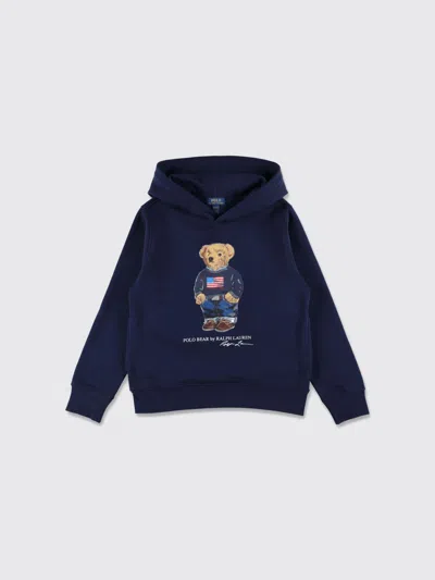 Polo Ralph Lauren Sweater Kids Color Navy In Blue
