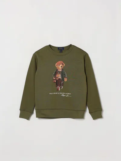 Polo Ralph Lauren Sweater Kids In Green