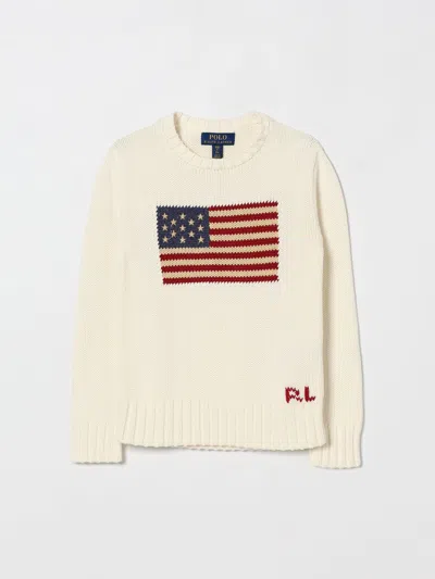 Polo Ralph Lauren Sweater Kids  In Neutral