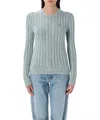 Polo Ralph Lauren Julianna Delave In Lightblue