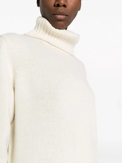 Polo Ralph Lauren Sweater Long Sleeves "relaxed Long Sleeves Pullover" In White