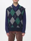 Polo Ralph Lauren Argyle-patterned Sleeveless Sweater In Blue