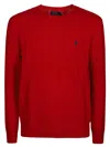Polo Ralph Lauren Long Sleeve Crew Neck Pullover Clothing In Park Ave Red