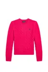 Polo Ralph Lauren Sweater  In Fuchsia