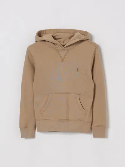 Polo Ralph Lauren Sweater  Kids Color Beige In Brown