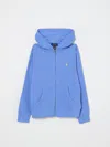 Polo Ralph Lauren Polo Pony-motif Hoodie In Blue
