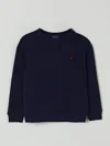 Polo Ralph Lauren Cotton Sweatshirt In Blue