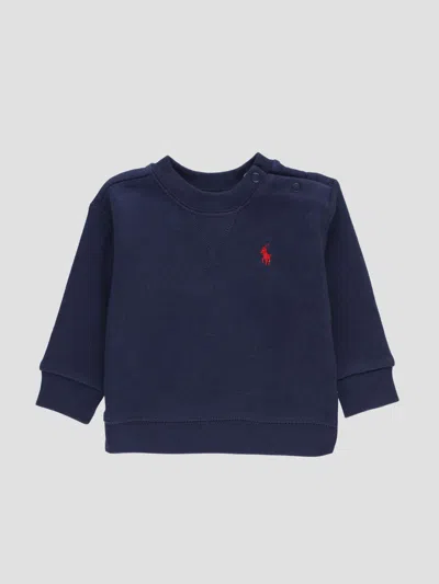 POLO RALPH LAUREN SWEATER POLO RALPH LAUREN KIDS COLOR BLUE,H26492009
