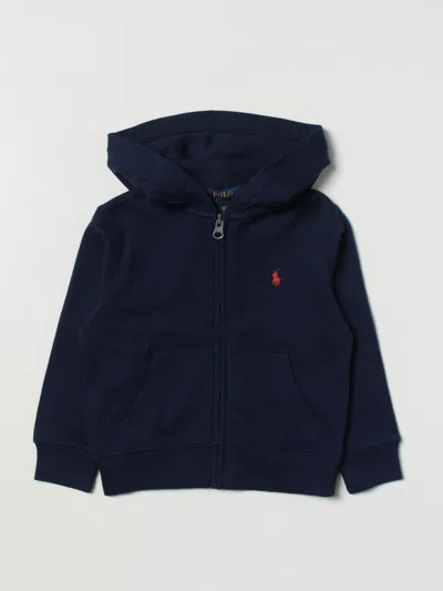 POLO RALPH LAUREN SWEATER POLO RALPH LAUREN KIDS COLOR BLUE,D98048009
