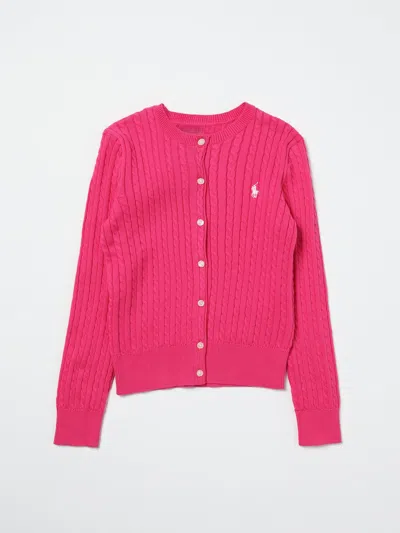 Polo Ralph Lauren Sweater  Kids Color Fuchsia