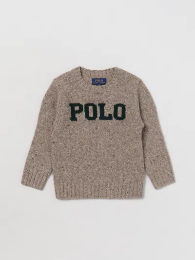 Polo Ralph Lauren Kids' Pullover  Kinder Farbe Grau In Grey