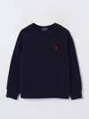 Polo Ralph Lauren Cotton Sweatshirt In Navy