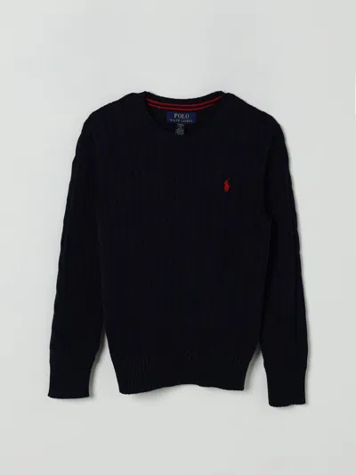 Polo Ralph Lauren Sweater  Kids Color Navy In Black