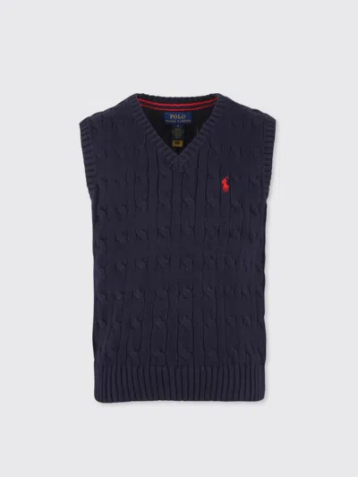 Polo Ralph Lauren Sweater  Kids Color Navy In Blue