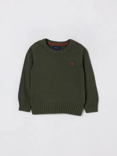 Polo Ralph Lauren Sweater  Kids Color Olive In Green