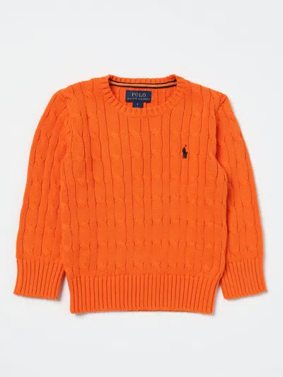 Polo Ralph Lauren Sweater  Kids Color Orange
