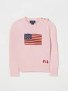 Polo Ralph Lauren American Sweater In Pink
