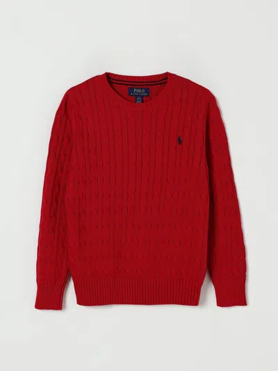 Polo Ralph Lauren Sweater  Kids Color Red In Red