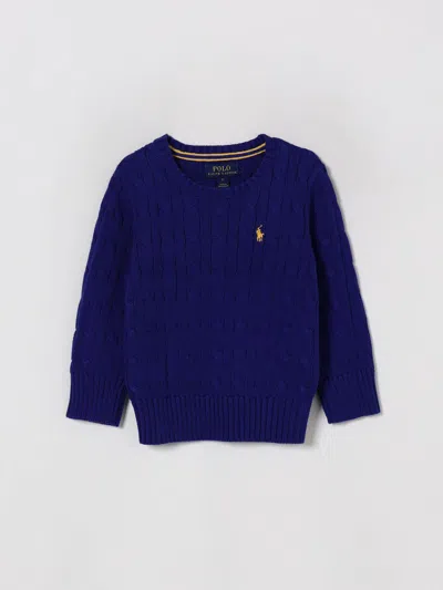 Polo Ralph Lauren Sweater  Kids Color Sapphire In Blue