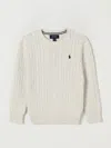 Polo Ralph Lauren Sweater  Kids Color White In Neutral