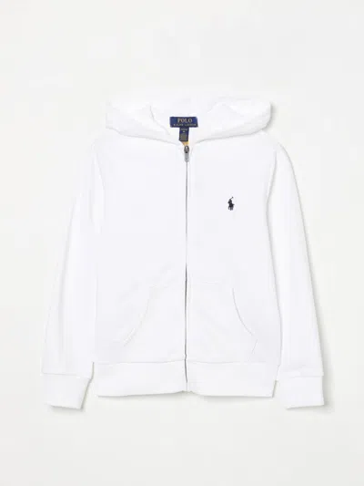 Polo Ralph Lauren Kids' Pullover  Kinder Farbe Weiss