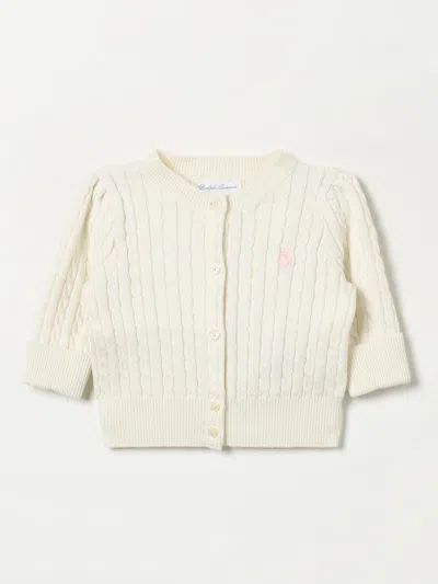 Polo Ralph Lauren Babies' Sweater  Kids Color Yellow Cream