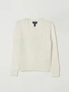 Polo Ralph Lauren Sweater  Kids Color Yellow Cream In Brown