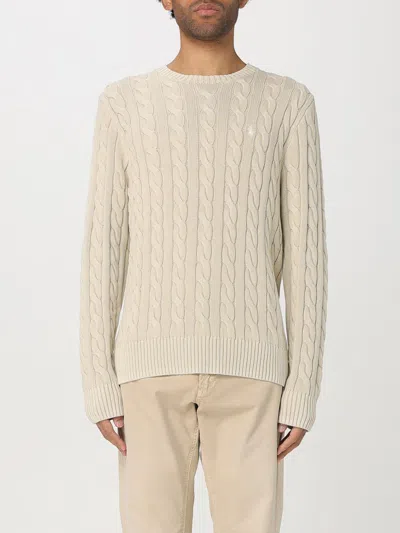 Polo Ralph Lauren Jumper  Men Colour Beige In Gold