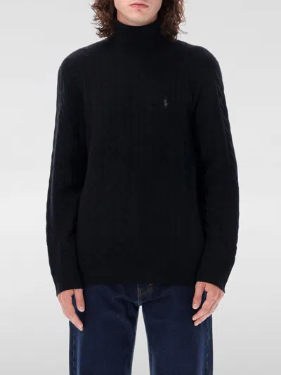 POLO RALPH LAUREN SWEATER POLO RALPH LAUREN MEN COLOR BLACK,H26355002