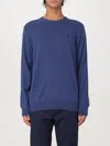 Polo Ralph Lauren Wool Crew Neck Sweater In Blau 1
